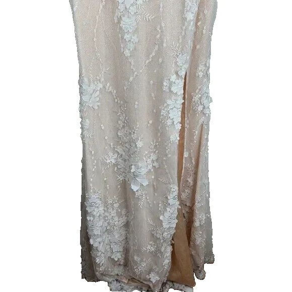 NWT Mac Duggal 11331 GLITTER FLORAL APPLIQUE SLEEVELESS MERMAID GOWN $898 - Picture 9 of 12